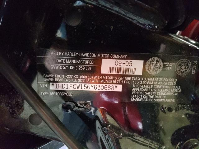 2006 HARLEY-DAVIDSON FLHTCUI 1HD1FCW156Y630688