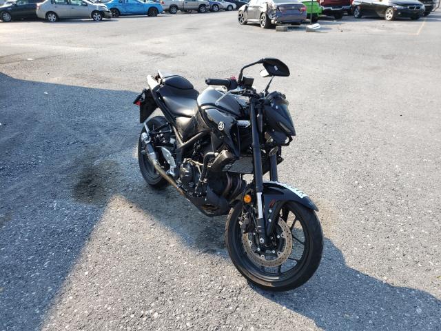 Salvage cars for sale from Copart Grantville, PA: 2020 Yamaha MT-03