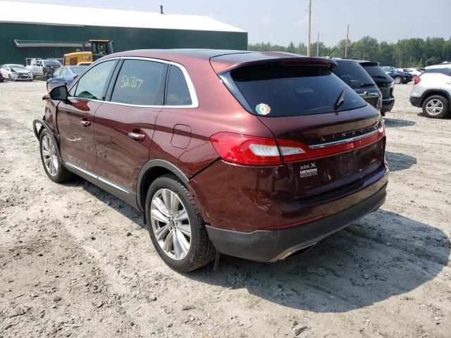 2016 LINCOLN MKX RESERV 2LMTJ8LP1GBL60145