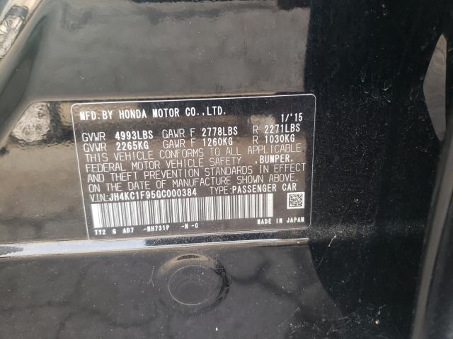 2016 ACURA RLX ADVANC JH4KC1F95GC000384