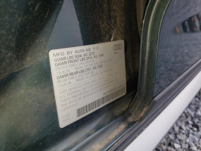 2018 AUDI A4 ALLROAD WA19NAF45JA099512
