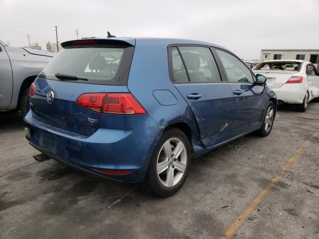 2015 VOLKSWAGEN GOLF TDI 3VW2A7AU1FM076202