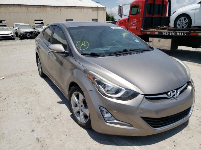 Salvage cars for sale at Corpus Christi, TX auction: 2016 Hyundai Elantra SE
