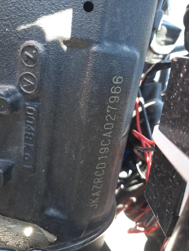 2012 KAWASAKI ZR1000 D JKAZRCD19CA027966