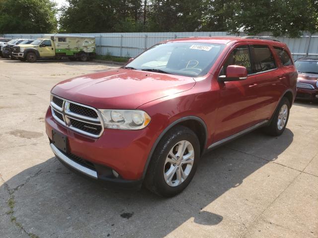 Dodge Durango 2 красный матовый