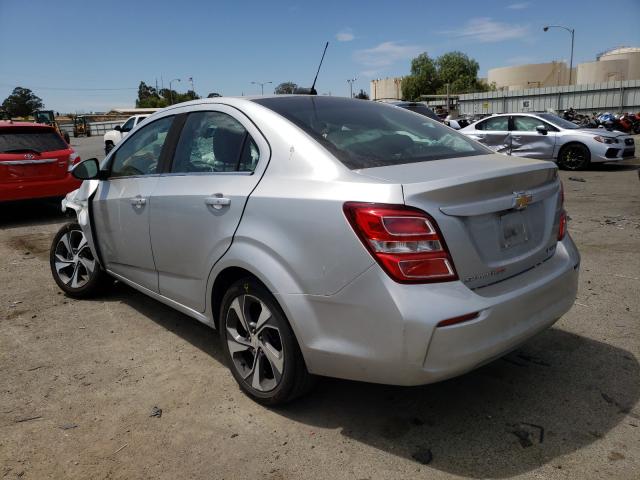 2018 CHEVROLET SONIC PREM 1G1JF5SB9J4106609