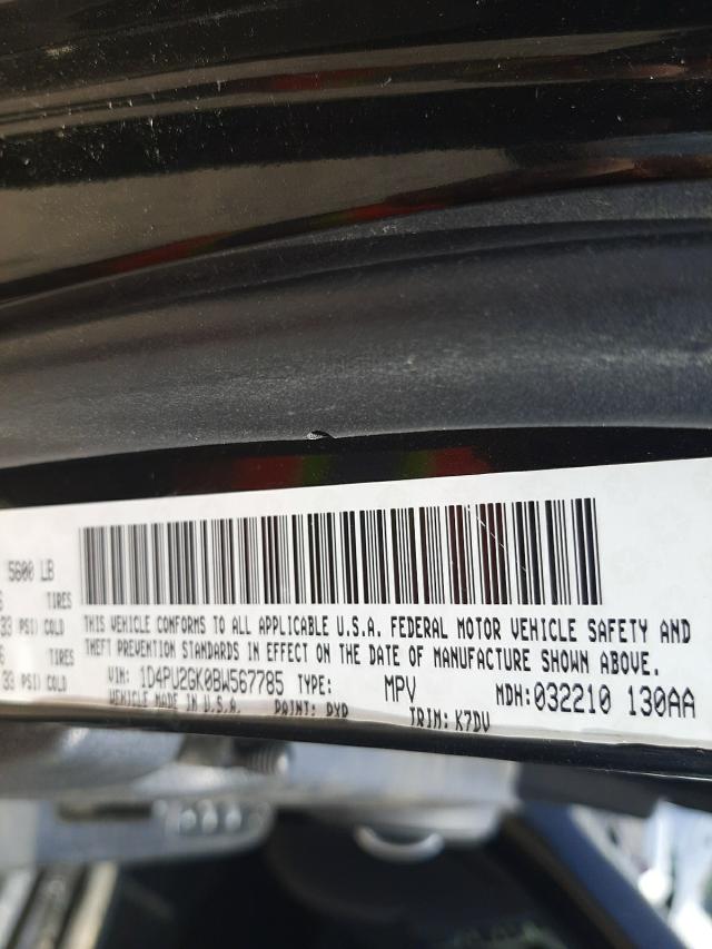 2011 DODGE NITRO SE 1D4PU2GK0BW567785