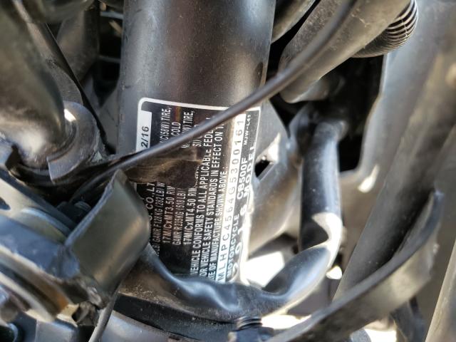 2016 HONDA CB500 F MLHPC4564G5300161