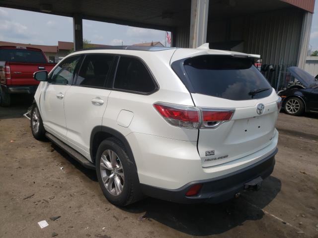 2015 TOYOTA HIGHLA XLE 5TDJKRFH5FS173874