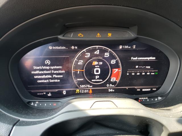 2017 AUDI S3 PREMIUM WAUB1GFF8H1025709