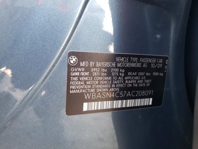 2010 BMW 550 GT WBASN4C57AC208091