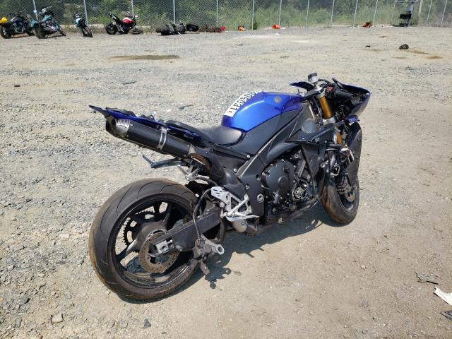 2009 YAMAHA YZFR1 JYARN23E19A004489