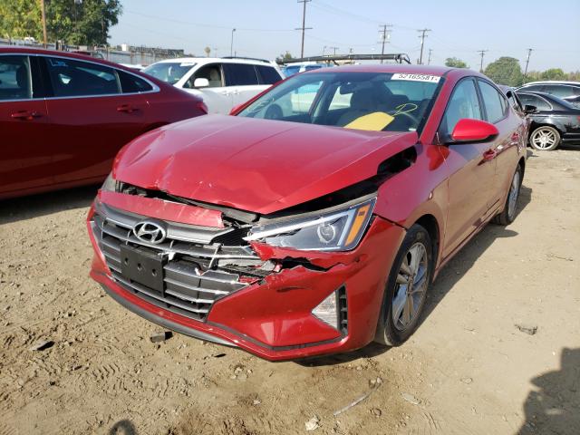 2019 HYUNDAI ELANTRA SE KMHD84LF4KU747142