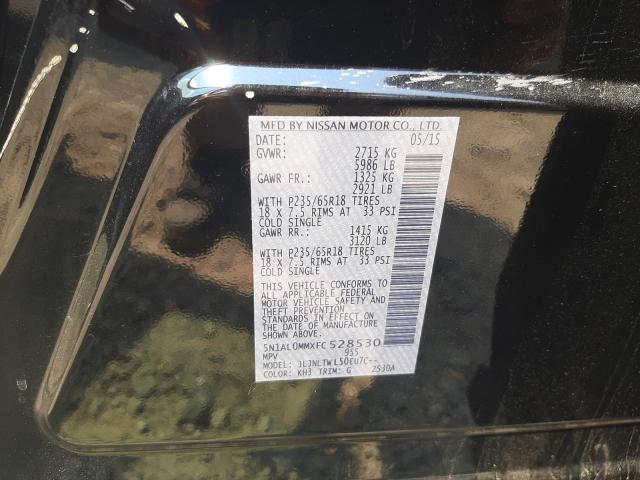 Infiniti QX60 2015 -auction- 9