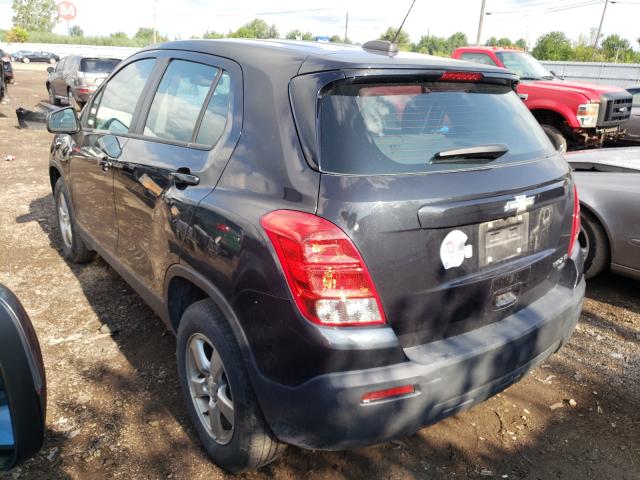2015 CHEVROLET TRAX 1LS KL7CJPSB5FB202764