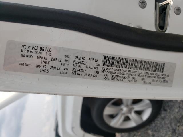 2016 JEEP PATRIOT 1C4NJPBB6GD561431