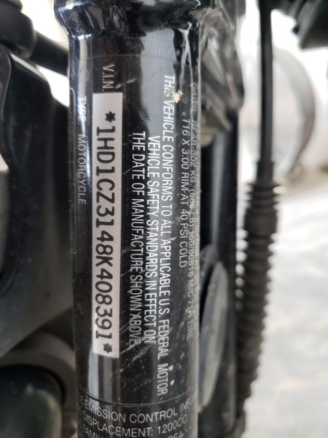 2008 HARLEY-DAVIDSON XL1200 N 1HD1CZ3148K408391