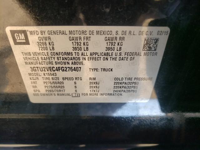 2015 GMC SIERRA 15 3GTU2VEC4FG276407