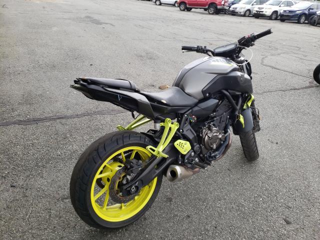 2018 YAMAHA MT07 JYARM27E9JA002099