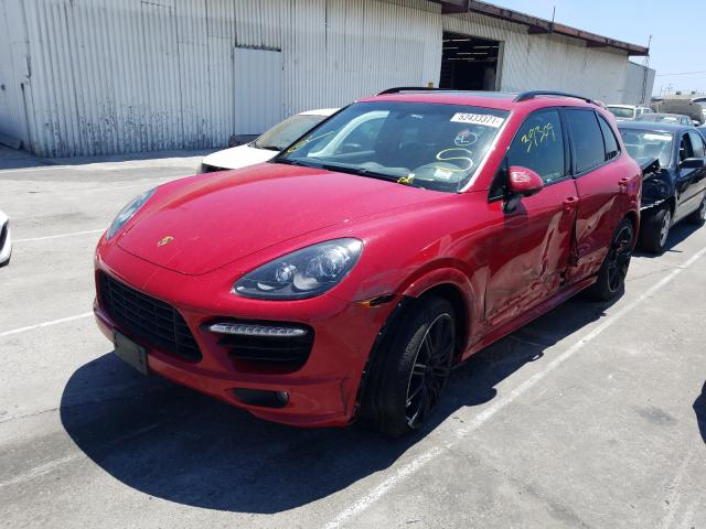 2013 PORSCHE CAYENNE GT WP1AD2A26DLA79200