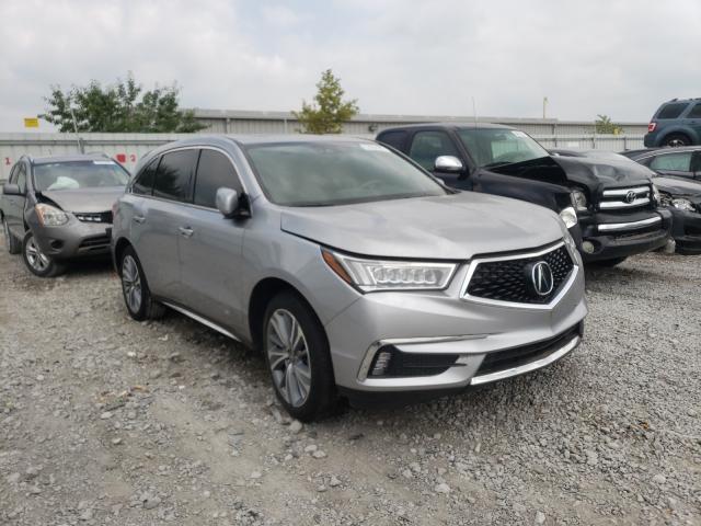 Salvage cars for sale from Copart Walton, KY: 2017 Acura MDX Techno
