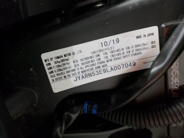 2020 YAMAHA MT09 JYARN53E9LA007049