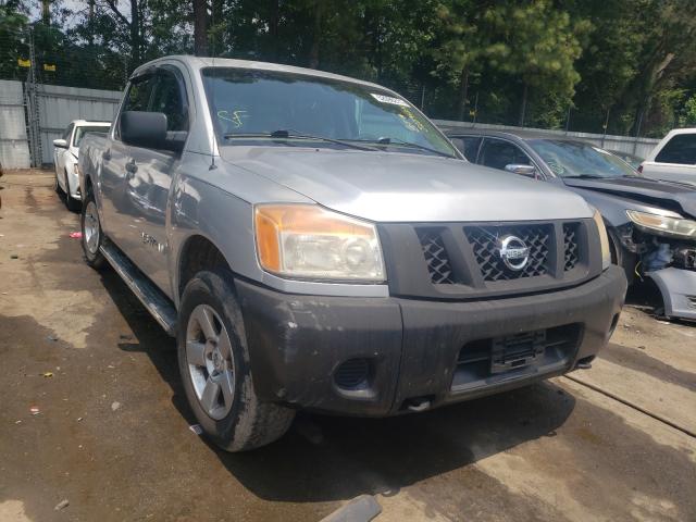 Salvage cars for sale from Copart Austell, GA: 2008 Nissan Titan XE