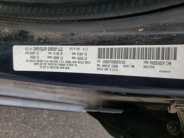 2011 DODGE AVENGER EX 1B3BD4FB3BN554153