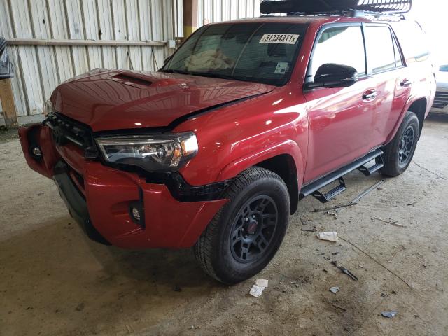 2021 TOYOTA 4RUNNER VE JTEHU5JR1M5905336
