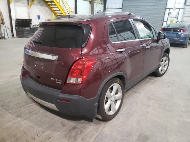 2016 CHEVROLET TRAX LTZ 3GNCJRSB7GL118676