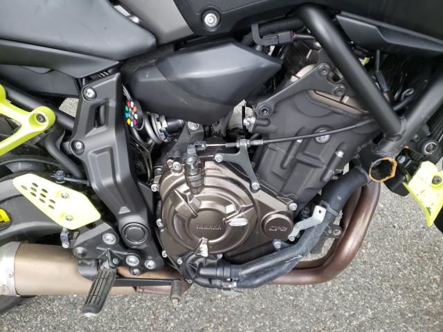 2018 YAMAHA MT07 JYARM27E9JA002099