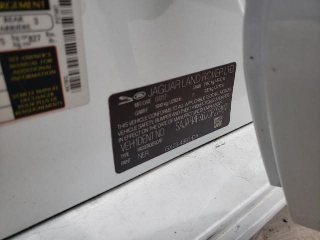 2018 JAGUAR XE SAJAR4FX6JCP27487