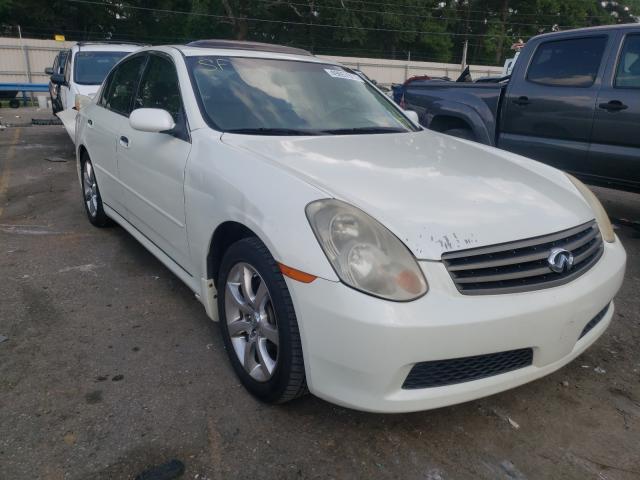 Salvage Cars with No Bids Yet For Sale at auction: 2006 Infiniti G35