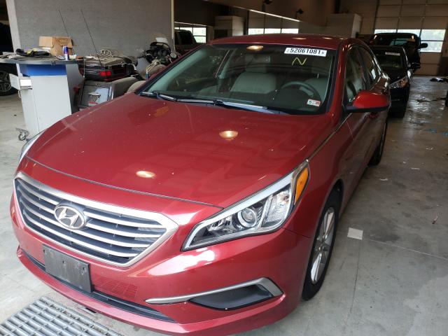 2016 HYUNDAI SONATA SE 5NPE24AFXGH401644