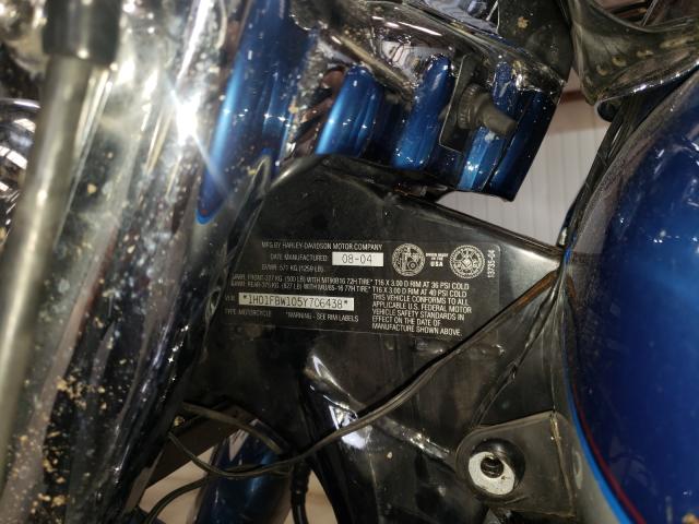 2005 HARLEY-DAVIDSON FLHRI 1HD1FBW105Y706438