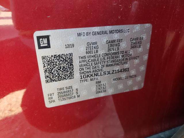 2020 GMC ACADIA AT4 1GKKNLLS3LZ154361