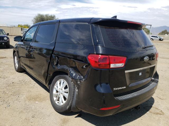 2015 KIA SEDONA L KNDMA5C1XF6045713
