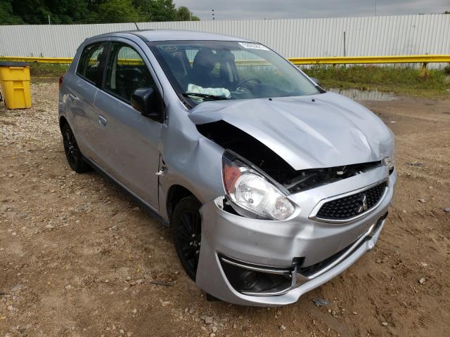 Salvage cars for sale from Copart Madison, WI: 2020 Mitsubishi Mirage LE