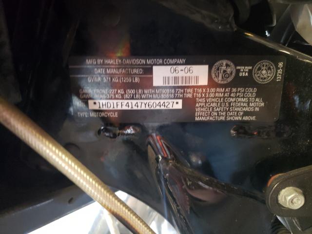 2007 HARLEY-DAVIDSON FLHT CLASS 1HD1FF4147Y604427