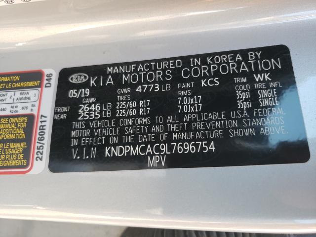 2020 KIA SPORTAGELX KNDPMCAC9L7696754