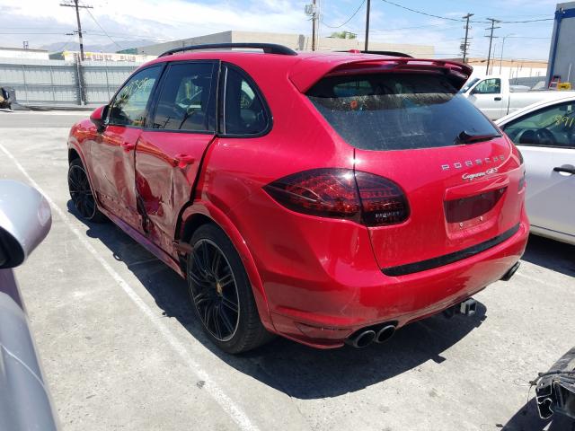 2013 PORSCHE CAYENNE GT WP1AD2A26DLA79200
