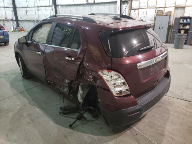 2016 CHEVROLET TRAX LTZ 3GNCJRSB7GL118676