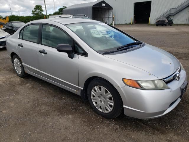Salvage cars for sale from Copart Montreal Est, QC: 2006 Honda Civic DX