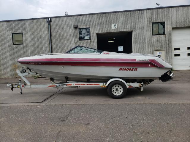 Salvage boats for sale at Ham Lake, MN auction: 1987 Other V190 Cuddy