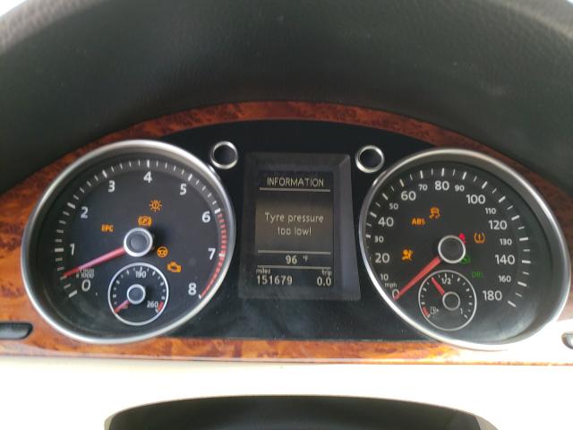 2011 VOLKSWAGEN CC LUXURY WVWHN7AN3BE712824