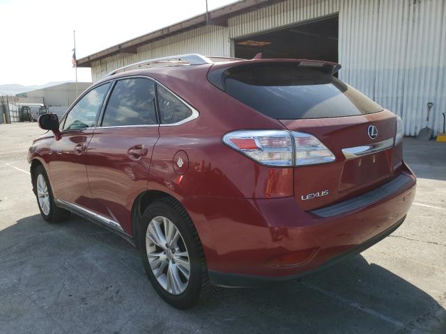 2010 LEXUS RX 450 JTJZB1BA6A2001041