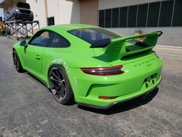 VIN WP0AC2A90JS175780 2018 Porsche 911, GT3 no.3