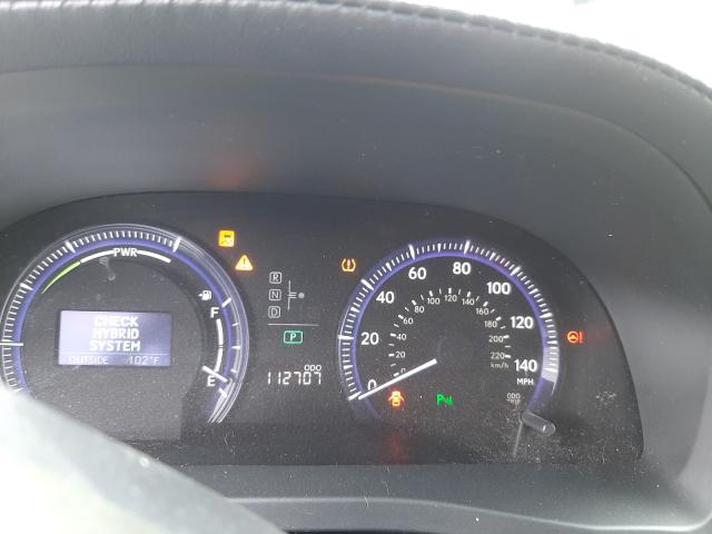 2010 LEXUS HS 250H JTHBB1BA1A2027100
