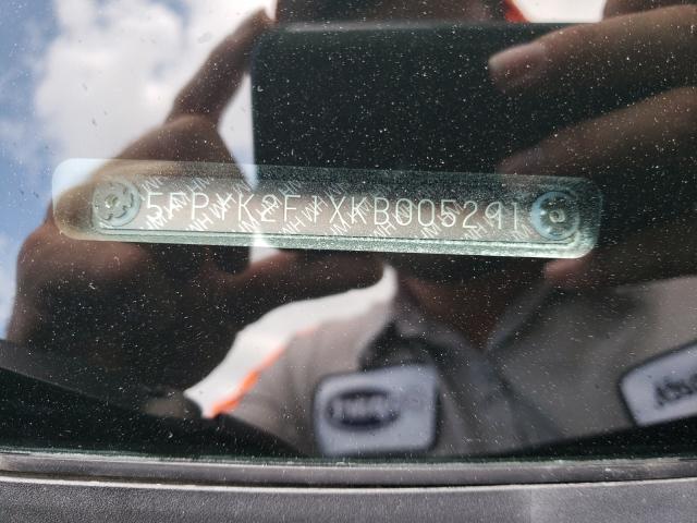 2019 HONDA RIDGELINE 5FPYK2F1XKB005291