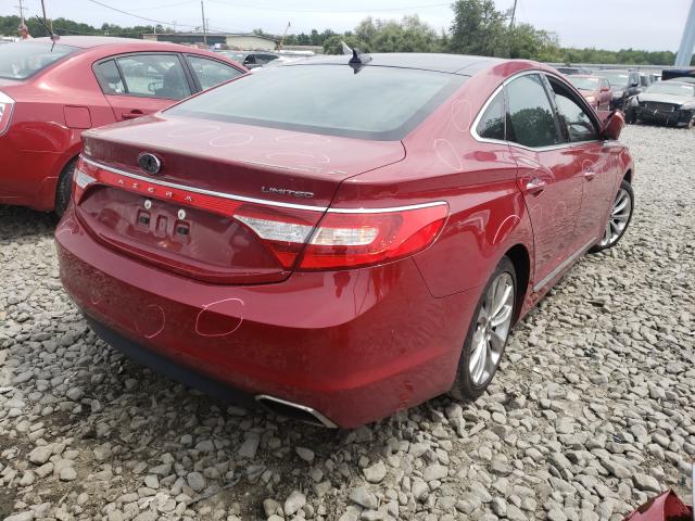 2016 HYUNDAI AZERA LIMI KMHFH4JG0GA529907